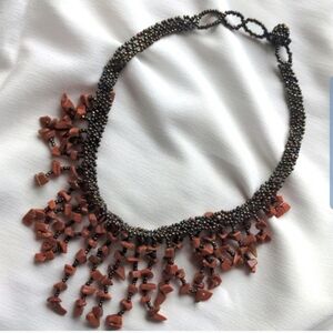 Beaded Choker Necklace